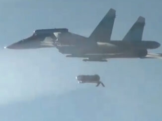 Déploiement de la bombe FAB-3000 par la Russie depuis le Su-34