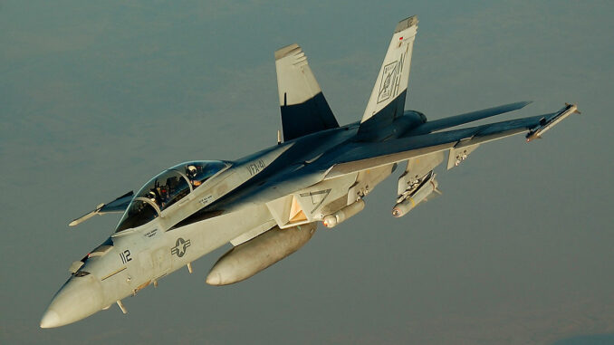 Les missions du Boeing F/A-18 Super Hornet en Libye