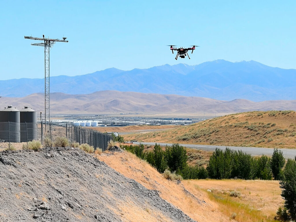 Les drones suspects près de bases militaires et lieux stratégiques